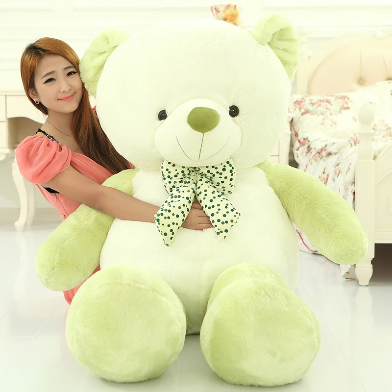 mint green teddy bear
