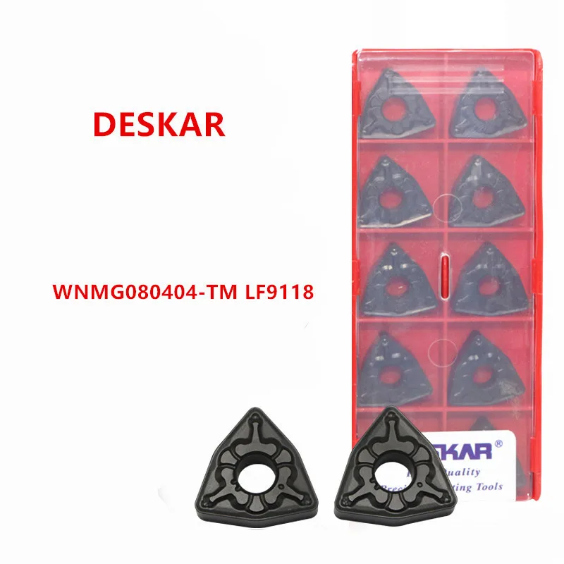 

10P WNMG080404 / 080408 / 080412-TM LF9118 Indexable turning tool Insert CNC Carbide Insert For steel