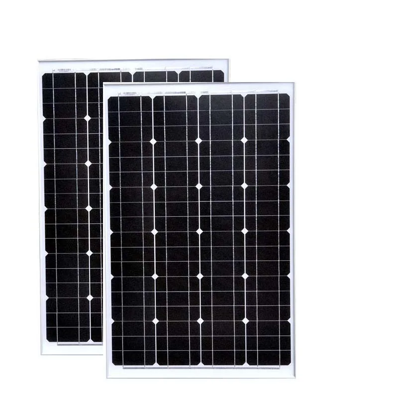 TUV A Grade PV Module 12v 60w 2 Pcs Solar Panels 24v 120W Solar Battery Motorhome Off Grid  RV Caravana Camp Boats and Yachts  