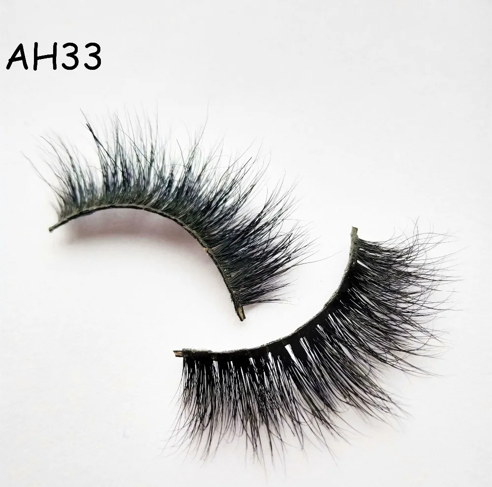 HUISG волосы 1 пара 10 стилей черная лента ручной работы 3D норковые ресницы высокое качество водонепроницаемый макияж Красота Инструменты