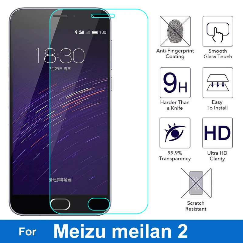 Защитная пленка на экран 0 26 мм для MEIZU M2 Mini meilan2 meilan 2 M578M мобильный телефон дюйма