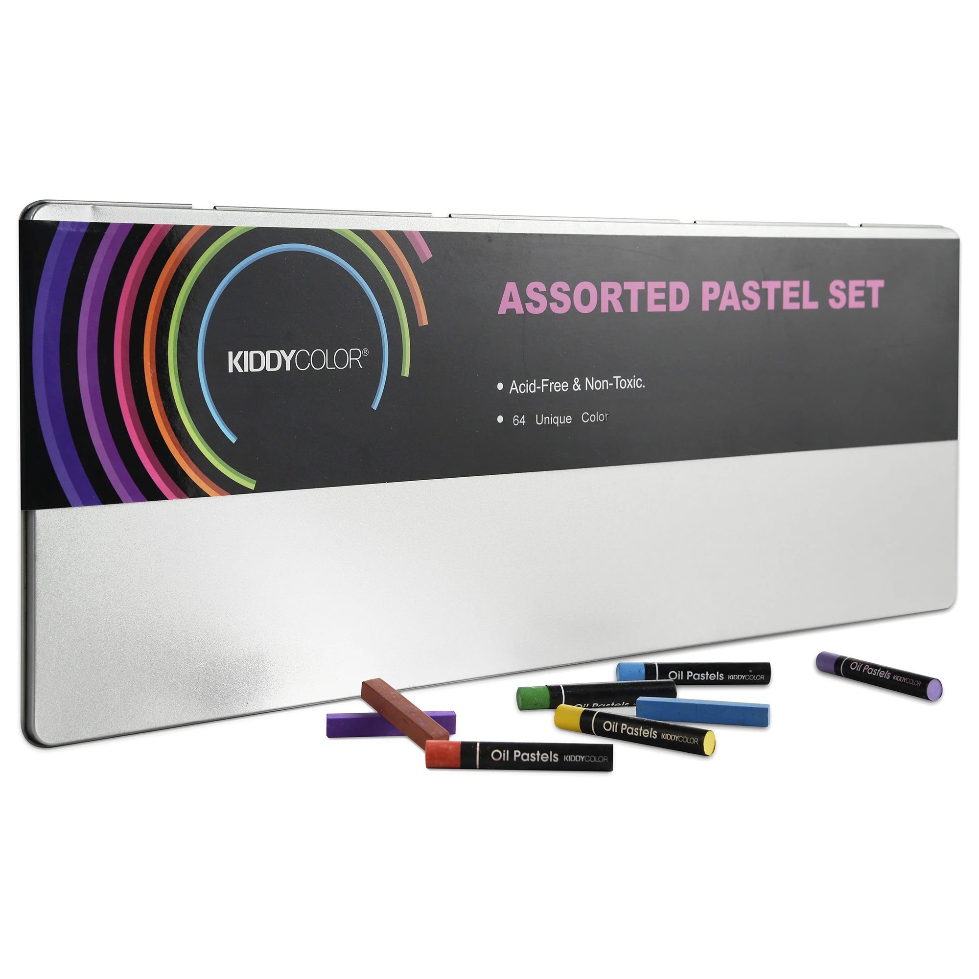 CONDA 64 pçsset Crayon Giz Pastel de