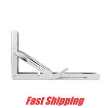 Грузоподъемность 250 кг нержавеющая сталь 304 треугольная поддержка Складная полка Настольный кронштейн для дома лодка разделительный кронштейн