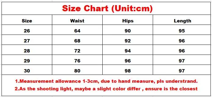 JEANS SIZE