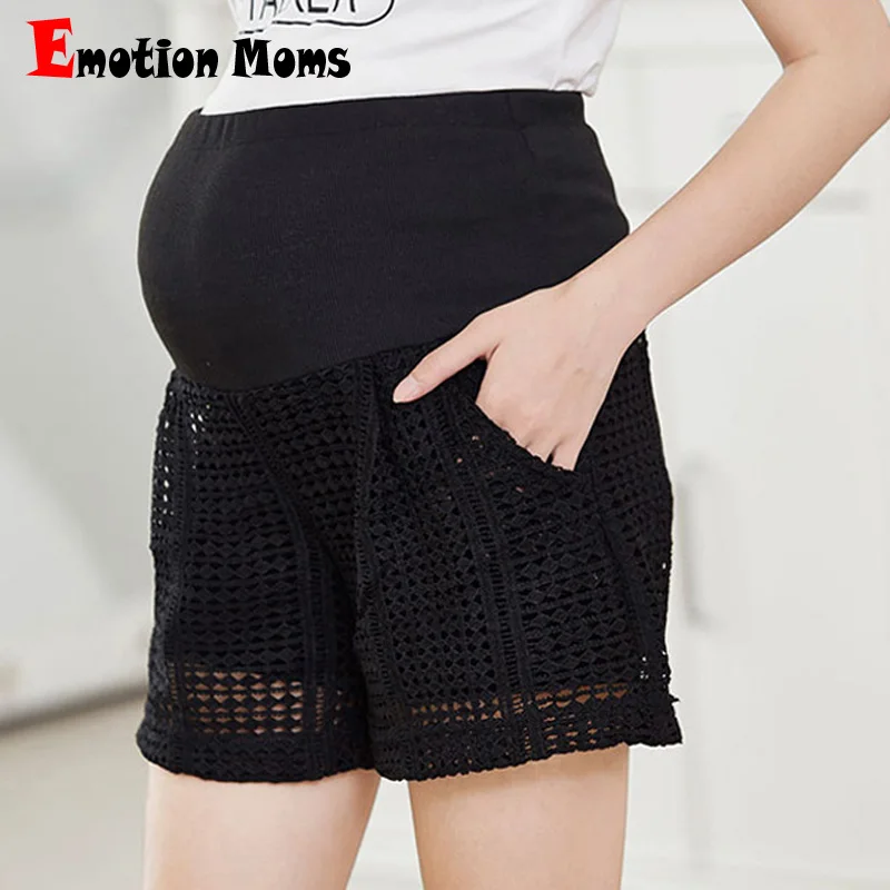 Mamalove Cotton Summer Maternity Pants Lace Maternity Clothes For