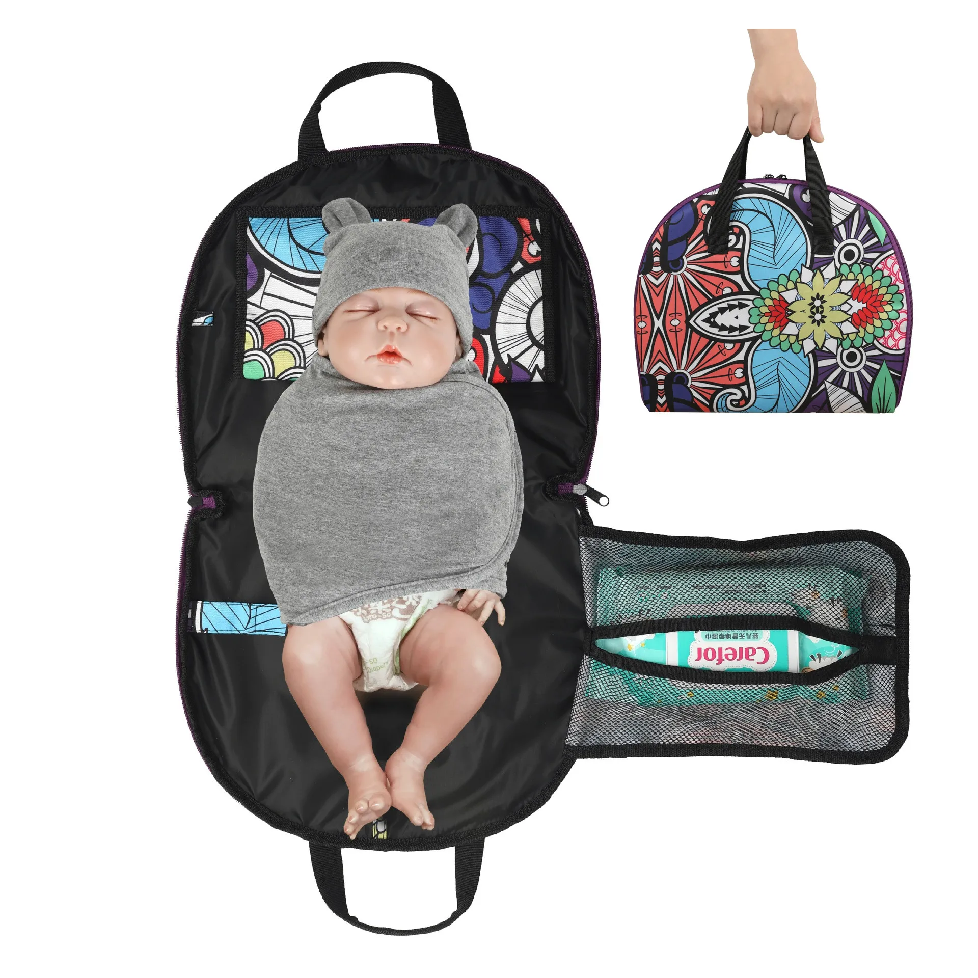 

Baby Changing Pads Multifunction Diaper Bags Covers Waterproof Diaper Pads Portable Baby Diaper Cover Mat Washable Folding Bag