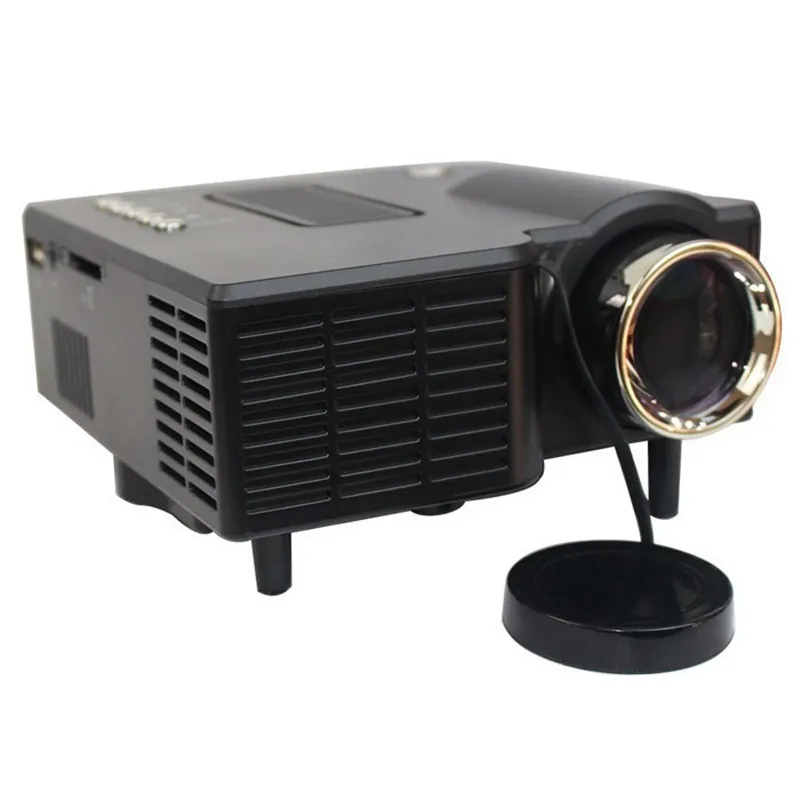 Desxz Proyector Full HD 60 Portable mini LED Projector Cinema Theater Projetor Video Support PC Laptop
