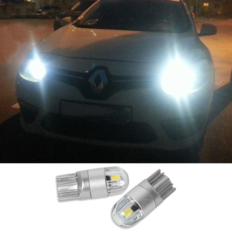 Автомобиль свет T10 W5W Светодиодные лампы клина Авто купол чтения Автомобильные