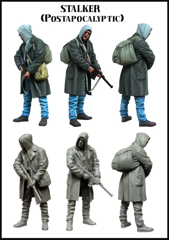 

[tuskmodel] 1 35 scale resin model figures kit E120