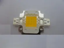 2pcs/lot Cheap 10W High Power LED integrated 30mil chip lamp beads white double gold wire copper bracket