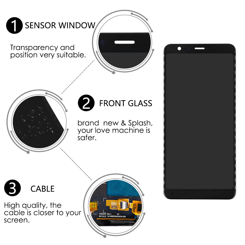 Najtaniej Dla asus X018D wyświetlacz dla ZenFone Max Plus M1 X018DC ZB570TL wyświetlacz LCD z ekranem dotykowym Digitizer z ramką dla Peg asus 4S LCD