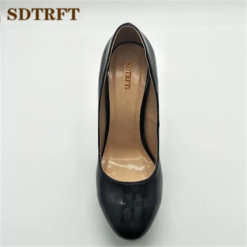 Sdtrft Mode 16Cm Ultra Hoge Dunne Hakken Platform Sexy Japanned Lederen Vrouwen Bruiloft Schoenen Dames Pumps Plus:40-45 46 47 48