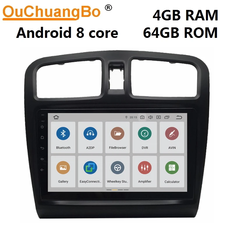

Ouchuangbo android 9.0 multimedia player GPS radio recorder for Dongfeng 330 with 8 core 4GB RAM+64GB ROM
