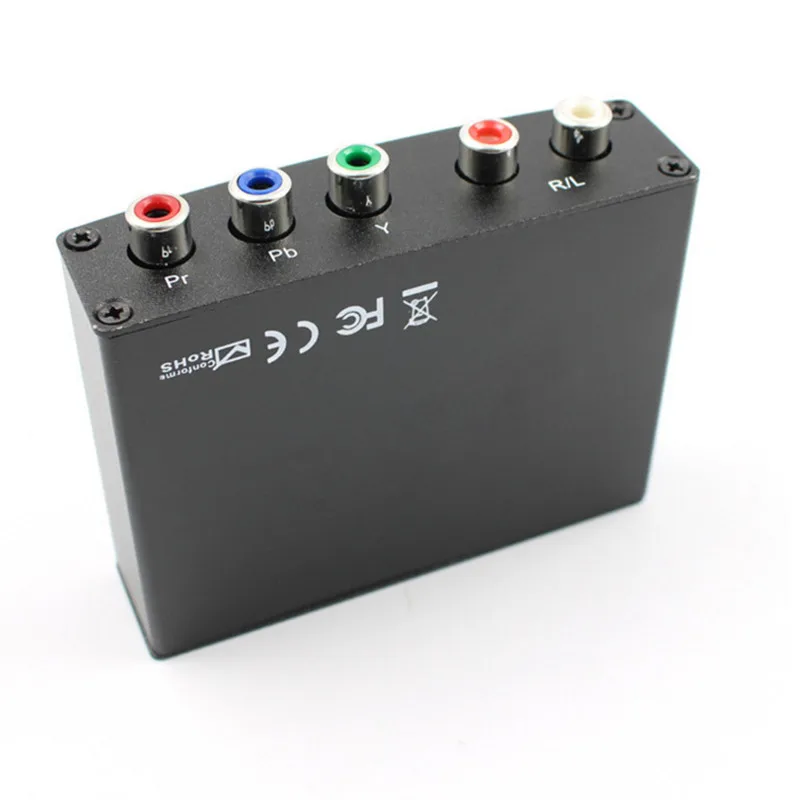 HDMI A YPBPR RGB Converter Video Component e R/L Audio Adapter Converter Per TV HD 1080 P
