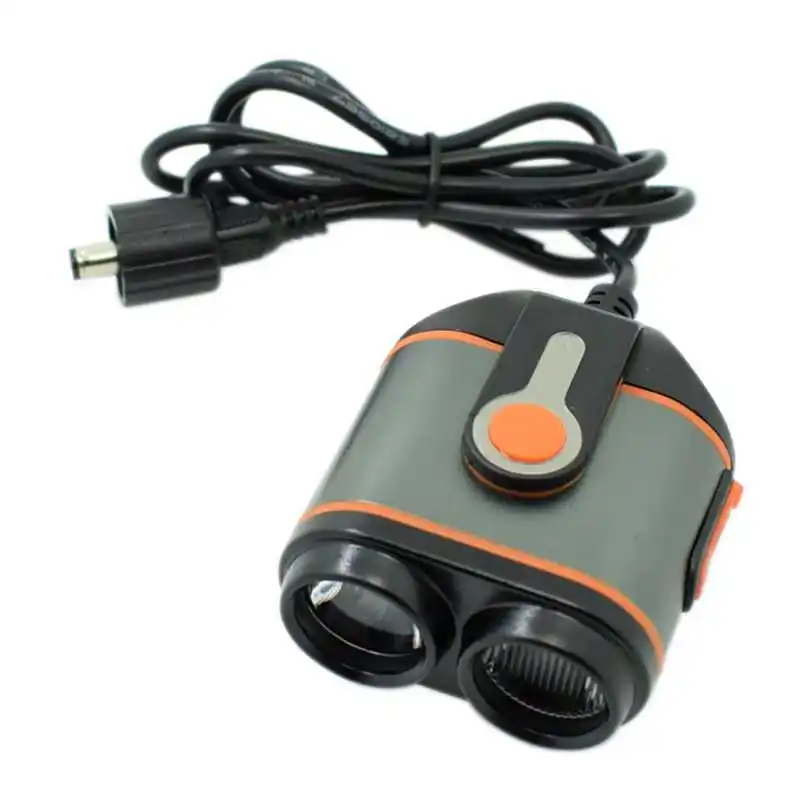 Discount 2 XML-T6 LED Bike Front Light 5 Modes Waterproof Bicycle Headlights White Flash Safety Warning Cycling Lamps Super Brightness 3