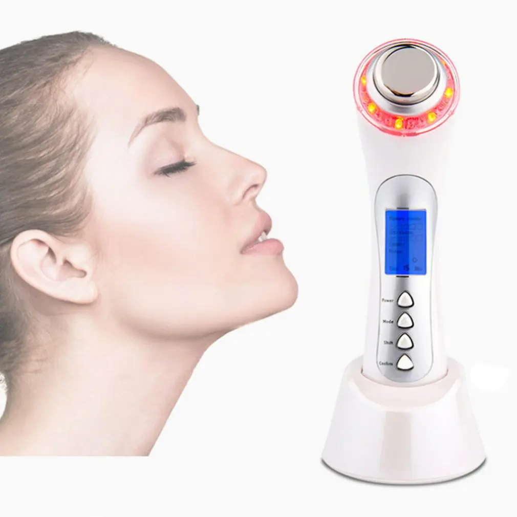 

5 in 1 Phototherapy Skin Renewal System Facial Rejuvenation Face Care Beauty Instrument