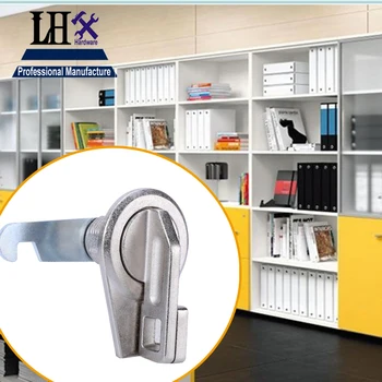 

LHX MMS579 Upgraded Version Cabinet Door Lock Padlock can be Used Mail Box Lock Zinc Alloy Tongue Lock Switch i