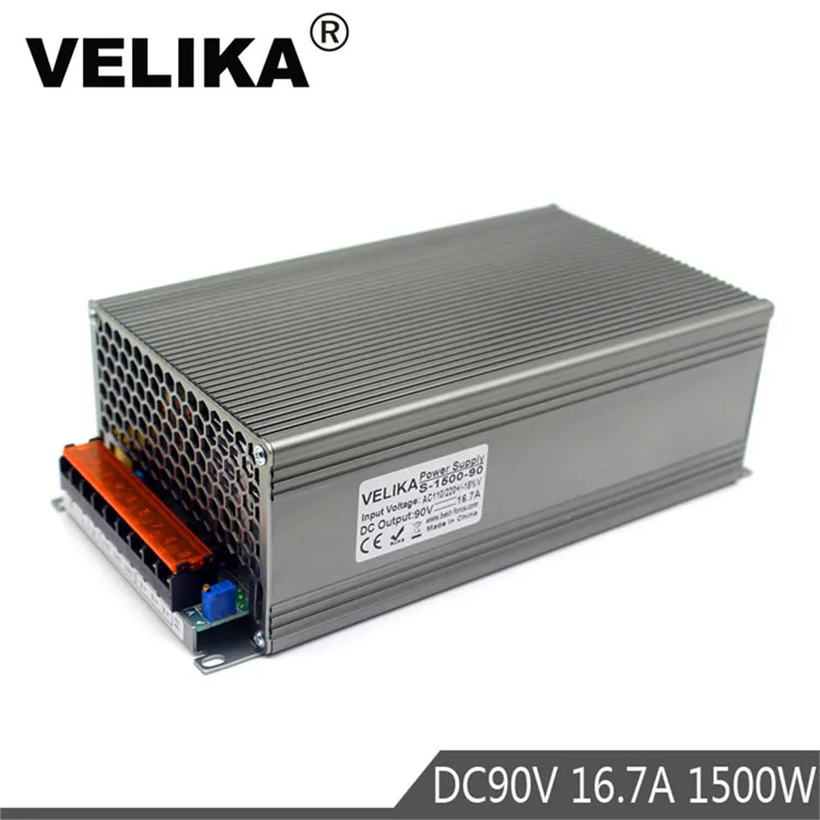 Универсальный DC24V DC36V DC42V DC48V DC55V DC60V DC70V DC80V DC90V 1500 W Переключатель источник питания Трансформатор 110 V 220 V AC-DC USP - Цвет: DC90V 1500W