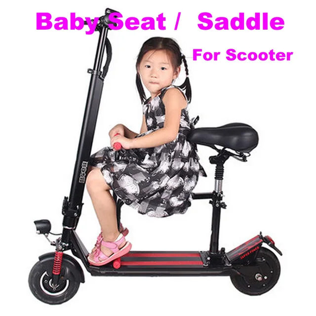 Scooter Children Seat Baby Saddle Electric Scooter Foldable Children