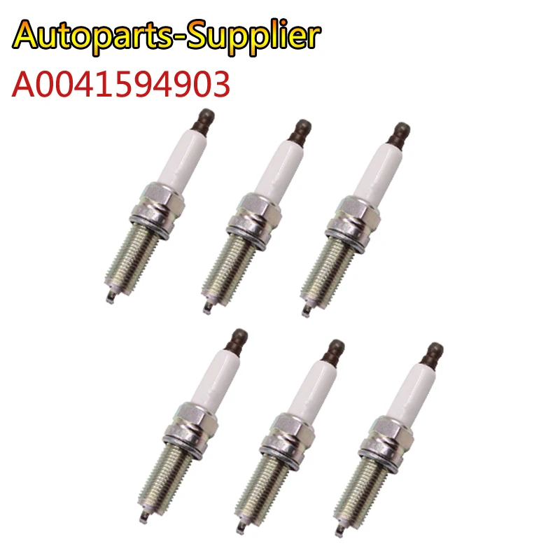 

(6pcs/lot) A0041594903 Iridium Spark Plug PLKR7A For Mercedes Benz C250 C230K CL550 SL550 SLK250 E550 GL450 ML550 C350 E350 SLK3