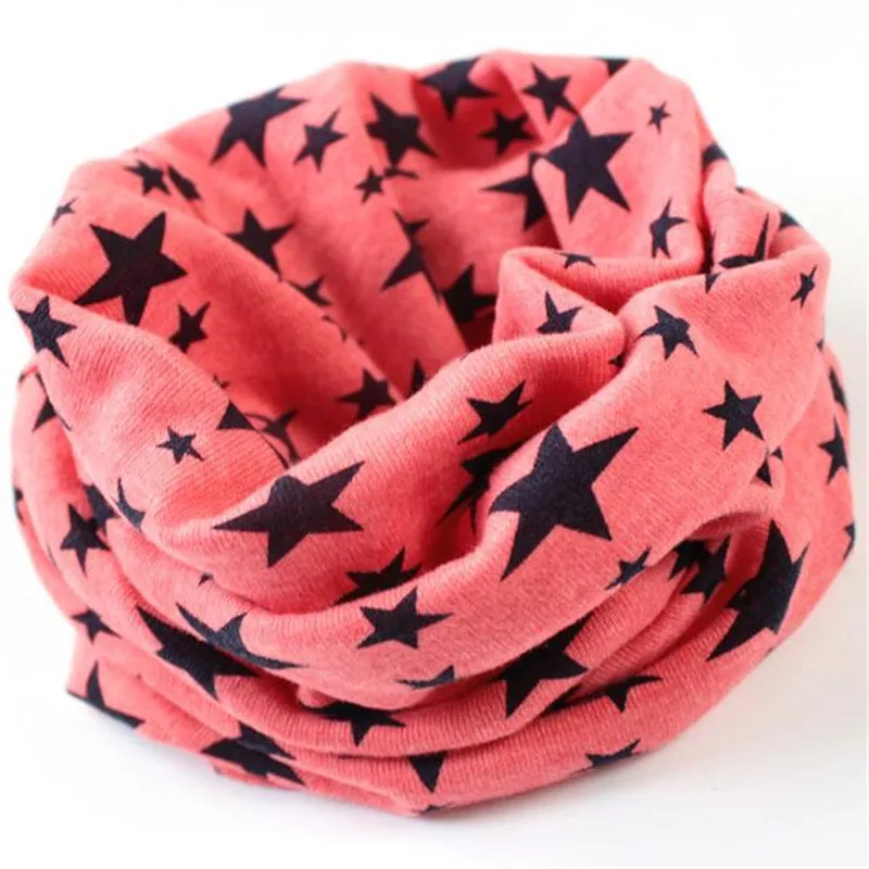 stars red scarf Милые звезды Весна Осень Дети Девочка шляпа хлопок зима теплая шапка для младенца Детская шляпа для малышей милые детские шапочки кепки для мальчиков от 0 до 3 лет - Цвет: stars red scarf