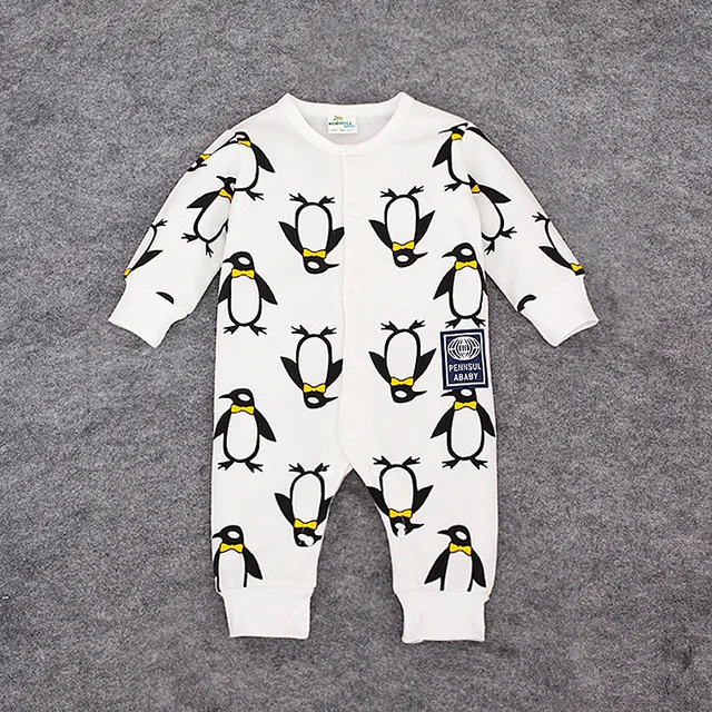 2016spring 100 Cotton Baby Boy Clothes Girl Baby Rompers Baby
