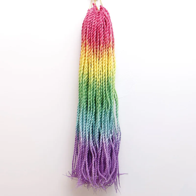 

30 Roots/pack Twist Hair Crochet Braids Synthetic Hair Braiding Hair Extensions