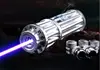HOT! High Power Military 100W 1000000m Blue Laser Pointers 450nm Flashlight Burning Match/Burn light cigars/candle/black Hunting ► Photo 3/6