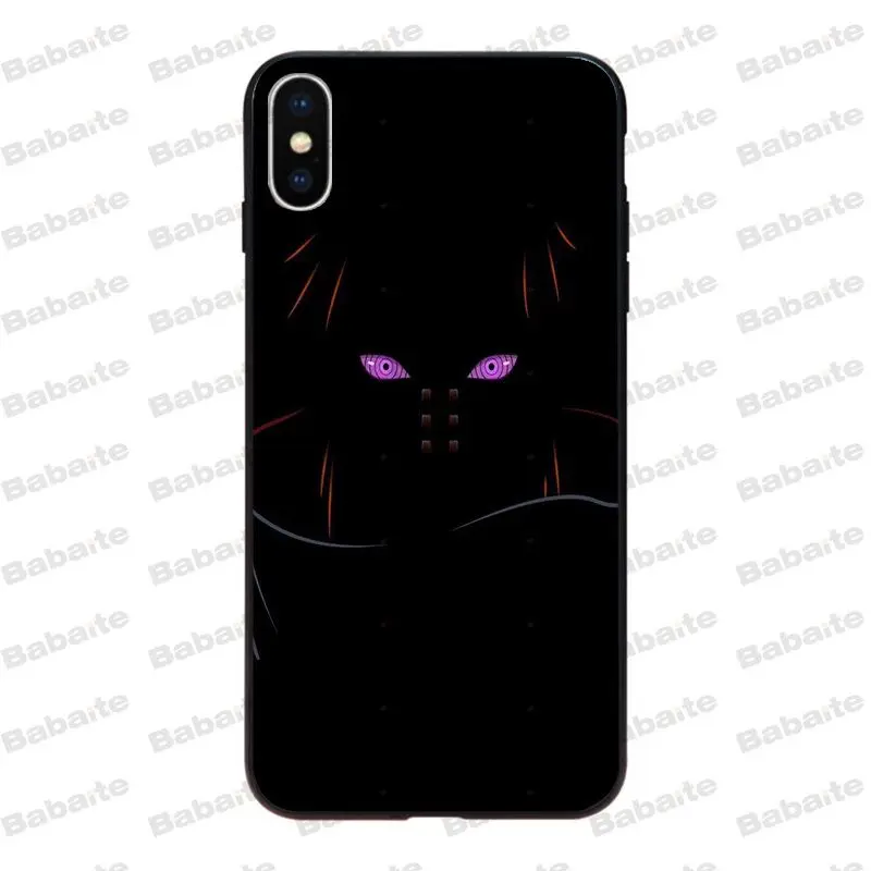 Babaite Naruto pain черный ТПУ мягкий резиновый чехол для телефона для iPhone 8 7 6 6S Plus X XS XR XSMax 5 5S SE 5C Coque11 11pro 11promax