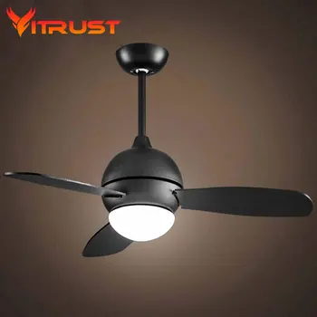 

Retro Vintage ceiling fan modern dining room ceiling fan with remote control Home Decorative quiet ceiling fan Light Fixture 36"