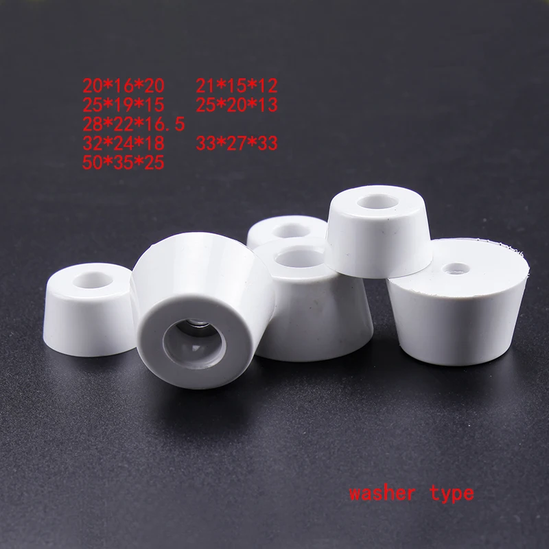 White Rubber feet pads Machine bottom pads,Instrument case Audio