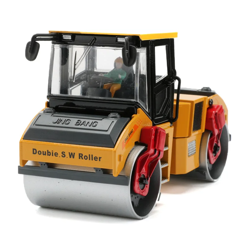 JINGBANG 150 Roller Truck Toy Simulation Alloy Road Roller Models