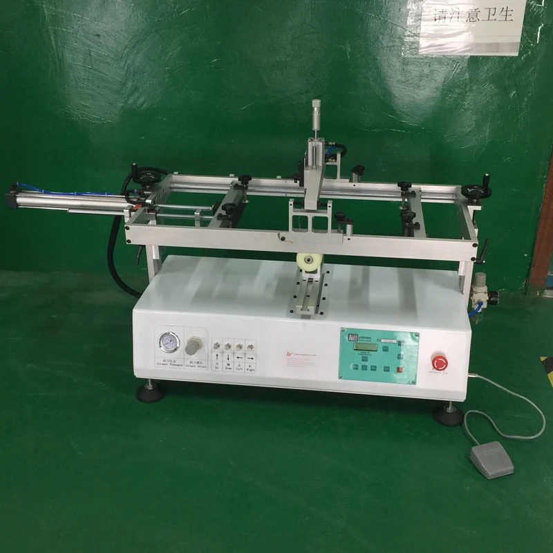 Buy semi automatic screen printing silicone wristband