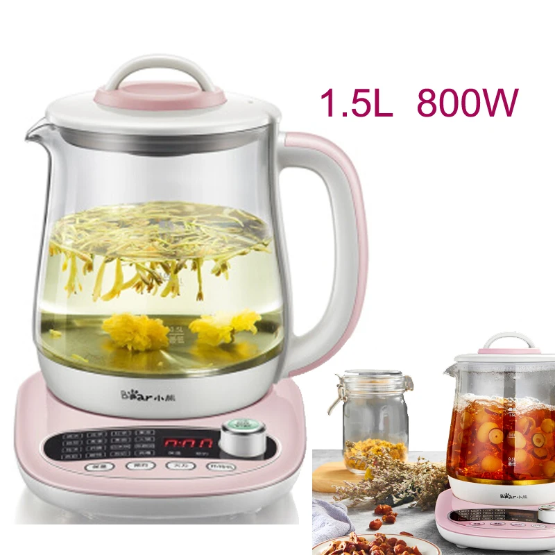15% JA36,Electric Kettle 16 Functions Thermal Insulation Glass Boiling Pot 1.5L Anti-dry Health Preserving Pot Automatic цена 15% JA36,Electric Kettle 16 Functions Thermal Insulation Glass Boiling Pot 1.5L Anti-dry Health Preserving Pot Automatic цены онлайн