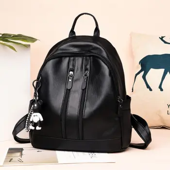 

Fashion Lady Women PU Leather Rucksack Travel Shoulder Bag Girls Ladies Backpack Women Backpack High Quality Youth Backpacks