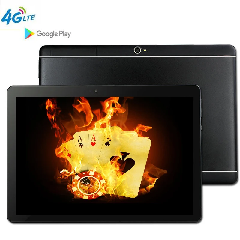 S109 Android 9.0 10.1 Inch tablet PC  8 Octa Core tablets RAM 4GB  ROM  64GB WiFi 3G WCDMA  4G LTE FDD GPS Bluetooth The Tablet