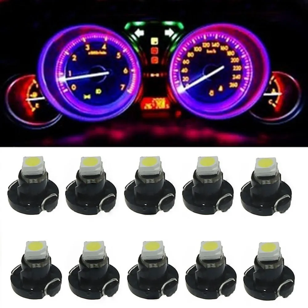New 10pcs T3 SMD Dashboard Instrument Cluster Light Car Panel Gauge