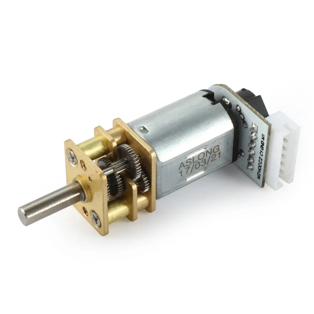 

DC 3V 25RPM Micro Speed Reduction Motor 2 Terminals Electric Micro Gear Box with Wires for RC Car Robot Model DIY Engine