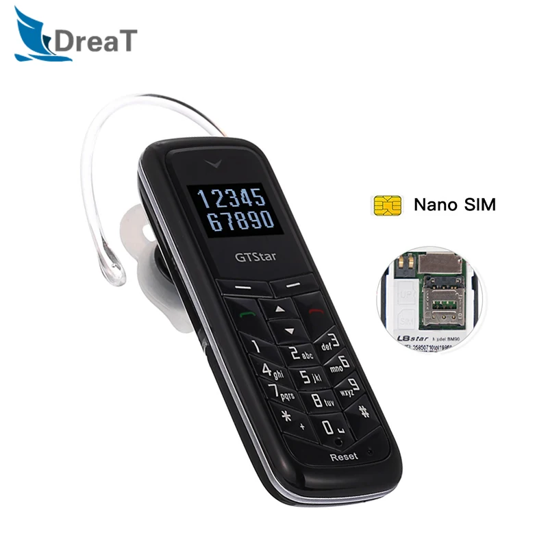 

Mini Small Phone Bluetooth Earphone BT Dialer BM50 Bluetooth Stereo Headphones Support SIM Card Dial Call Headset pk l8star BM10