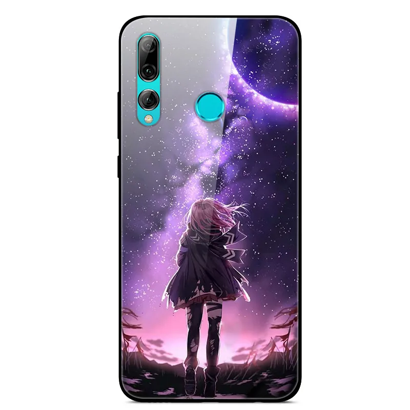 01 Чехол для huawei honor 10i, чехол из закаленного стекла, Жесткий Чехол для телефона, чехол для huawei honor 10i HRY-LX1T 10i 10 i, ТПУ бампер, чехол s - Цвет: 01