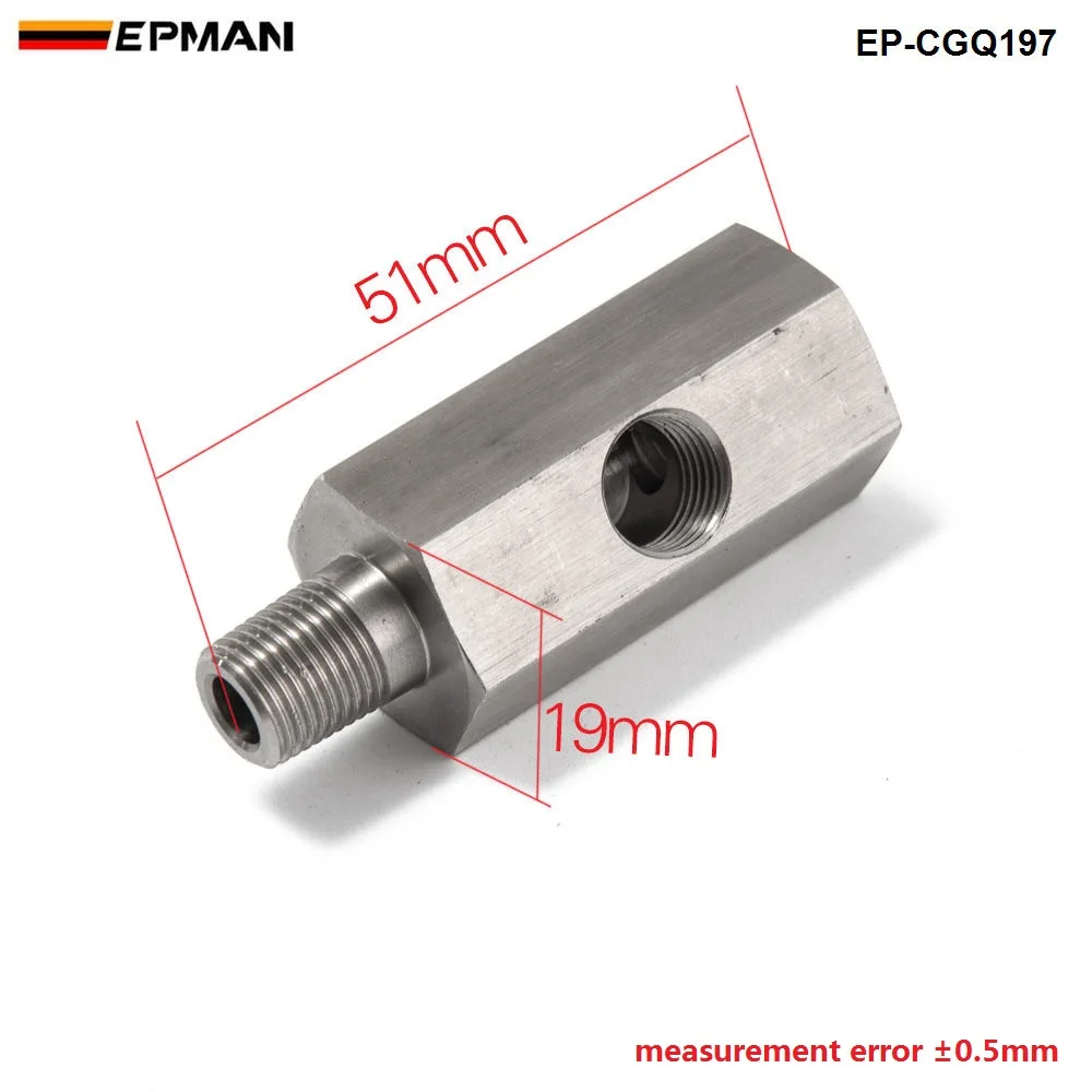 1/" BSPT датчик давления масла тройник к NPT адаптер турбо поставка линия подачи датчик EP-CGQ197