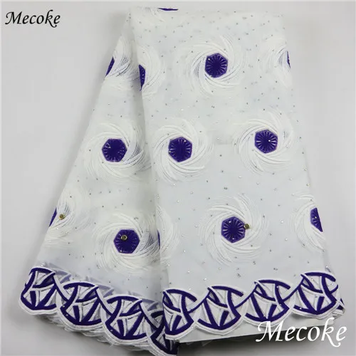 purple Высококачественная швейцарская вуаль кружевная швейцарская Emboridery хлопок Африканский шнур хлопок французские кружева нигерийский человек вуаль кружева - Цвет: purple