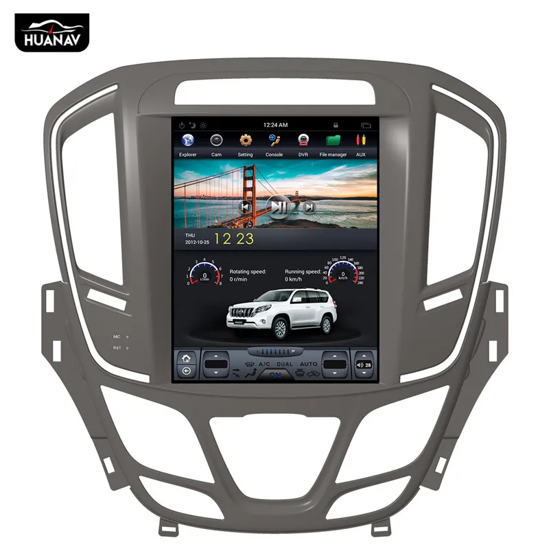 Flash Deal Android 7.1 Tesla style Car DVD palyer GPS Navigation for Opel Insignia 2014-2018 Auto Radio multimedia screen player Stereo Nav 5