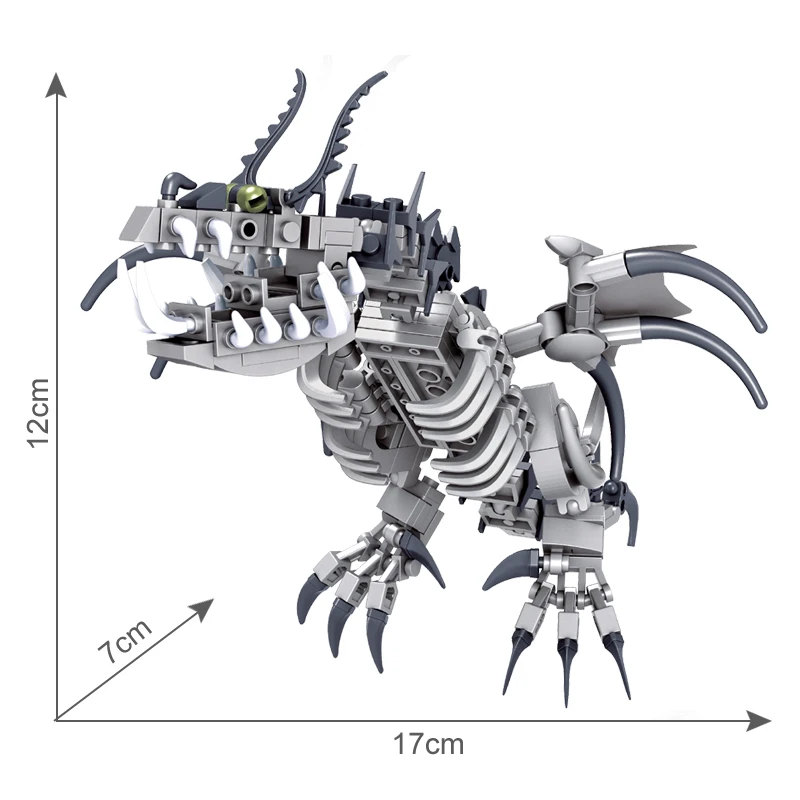 Ausiniドラゴンスケルトンビルディングブロックおもちゃ子供のための骨恐竜モデルレンガ頭蓋骨フィギュア男の子子供遊具 ブロック Aliexpress Ausiniドラゴンスケルトンビルディングブロックおもちゃ子供のための骨恐竜モデルレンガ頭蓋骨フィギュア男の子子供遊具 ブロック Aliexpress