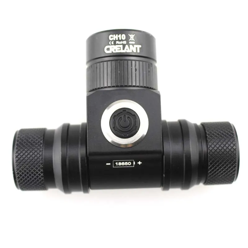 CRELANT CH10 CREE XM-L2 460lm светодиодный налобный фонарь(1x186502xCR123A