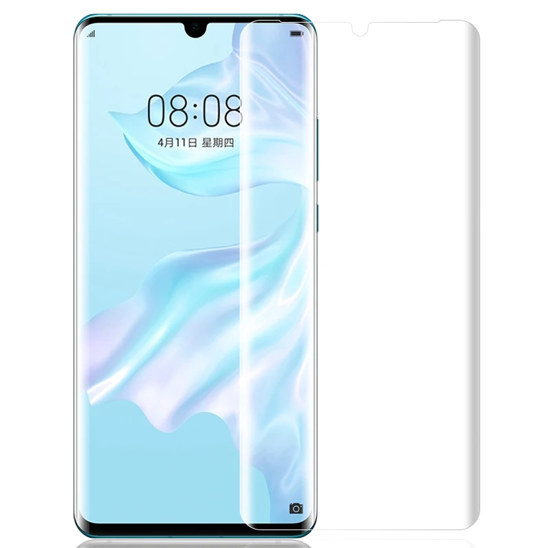 2 шт. 0 1 мм пленка для Huawei P30 Pro P20 Lite защита экрана полное покрытие мягкая nova3e nova 4 mate