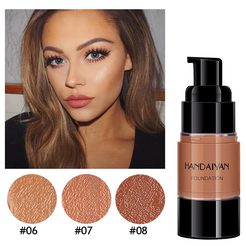 

20ml Liquid Foundation Concealer Cream Waterproof Skin Evolution Oil Control Long Lasting Portable Matte Makeup 6 Colors