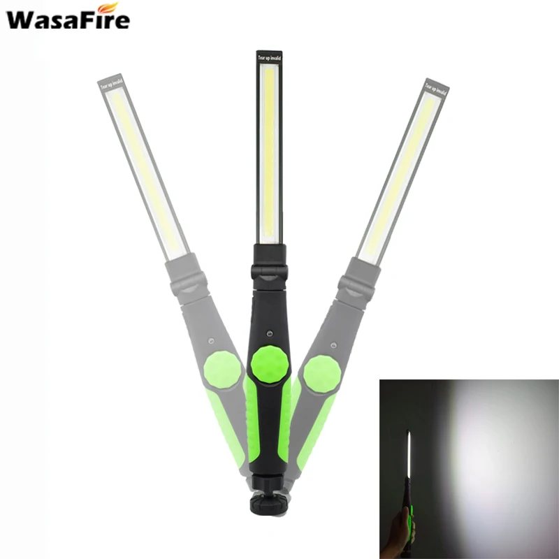 

5pcs/lot COB Flashlights Portable Led Light Emergency Cob Lamp USB Rechargeable Torch Magnetic Lantern For Camping Explore Tent