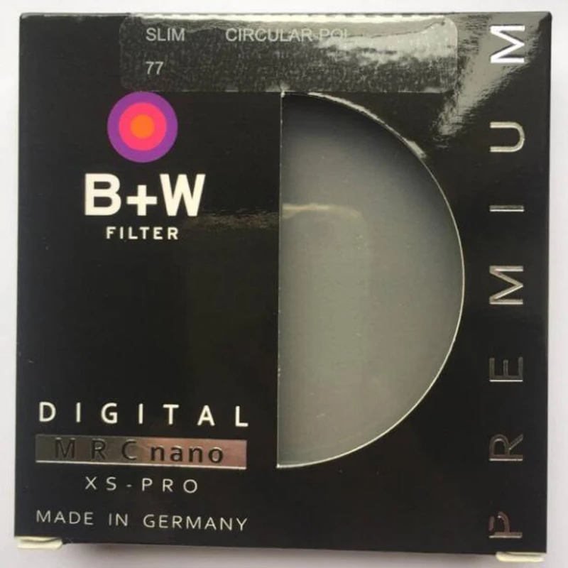 

B+W SLIM MRC Digital CPL 49 52 58 62 67 72 77 82mm Polarizing Polarizer Filter CIR-PL Multicoat For Camera Lens SLIM MRC CPL