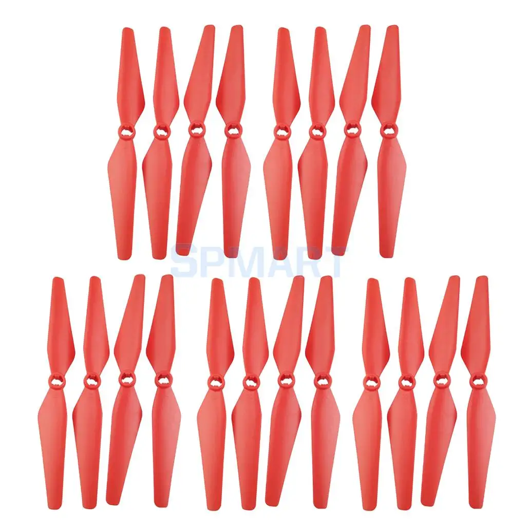 20Pcs Paddle Propellers Prop Blade for SYMA X8SW X8SC X8SG X8 Pro RC Remote Control Drone Aircraft Helicopter Upgraded Parts